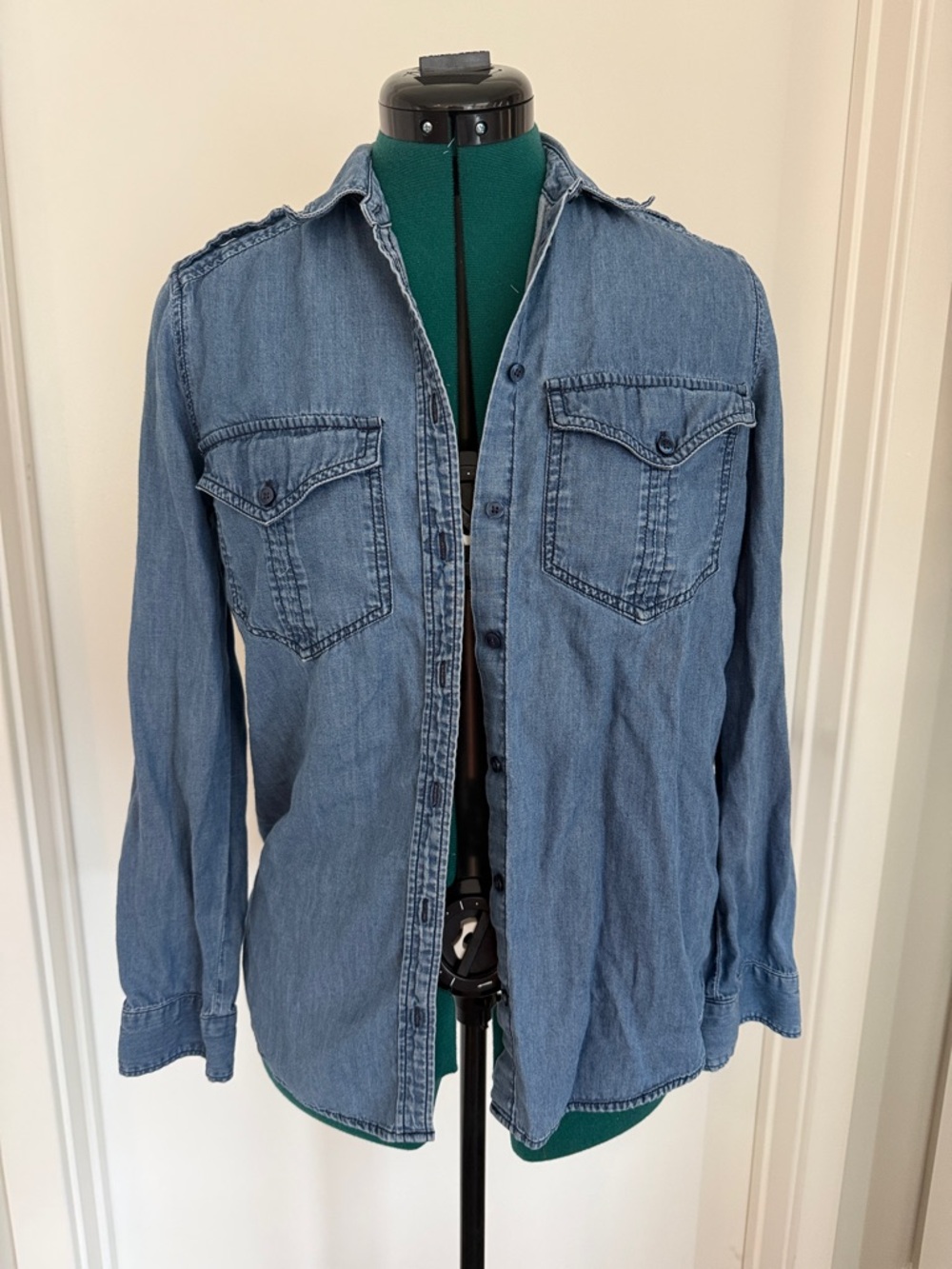 Classic Chambray Button Up